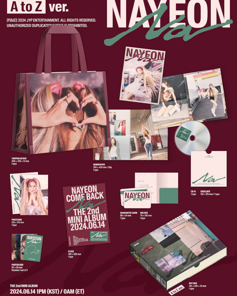 NAYEON (TWICE) - 2ND MINI ALBUM [NA] (Special Ver.) - Image 2