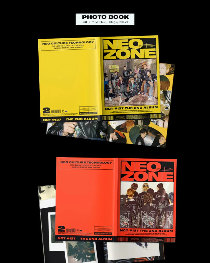 NCT 127 - 2nd Album [NCT #127 NEO ZONE] - Image 3