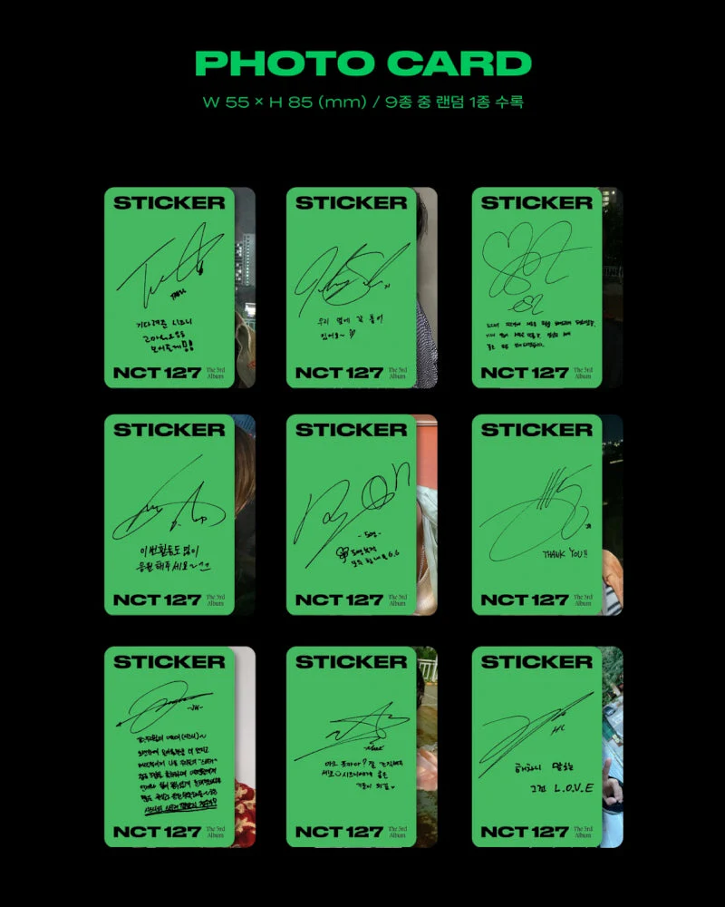 NCT 127 - 3rd Album [STICKER] (SEOUL CITY VER.) - Image 8