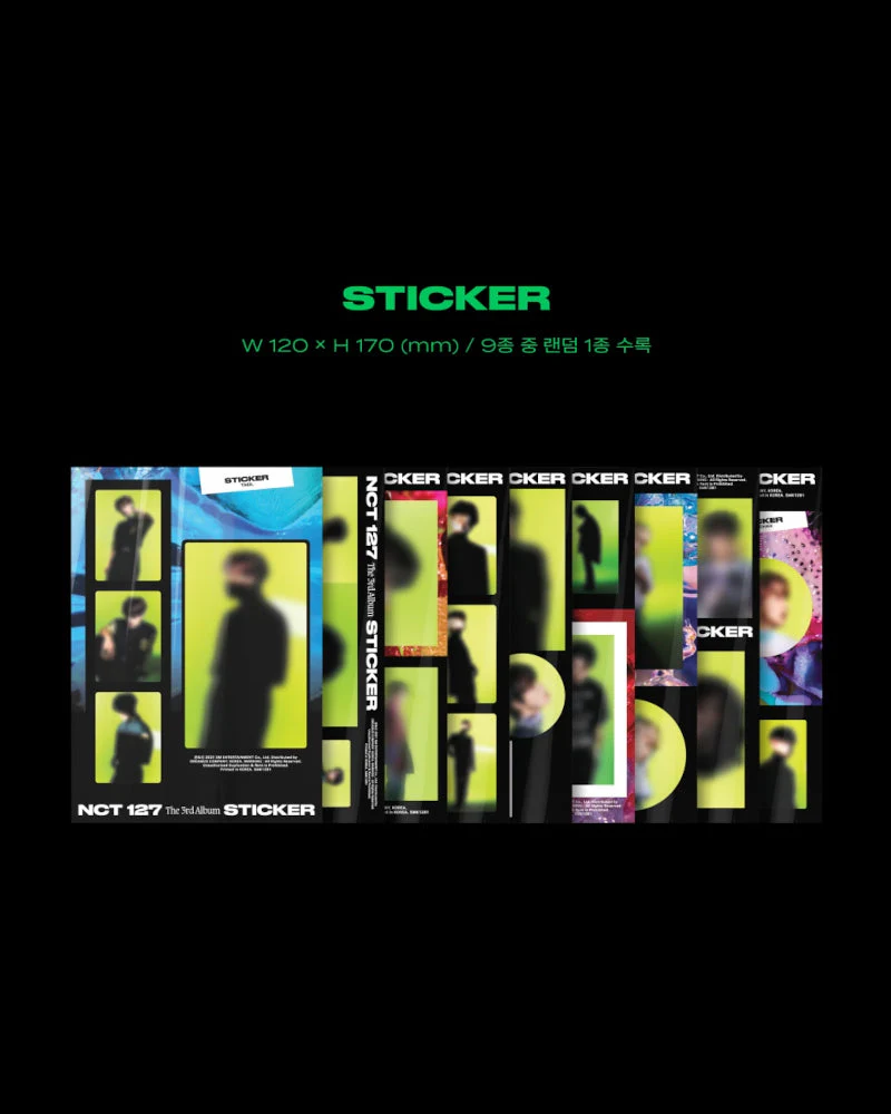 NCT 127 - 3rd Album [STICKER] (STICKY VER.) - Image 6