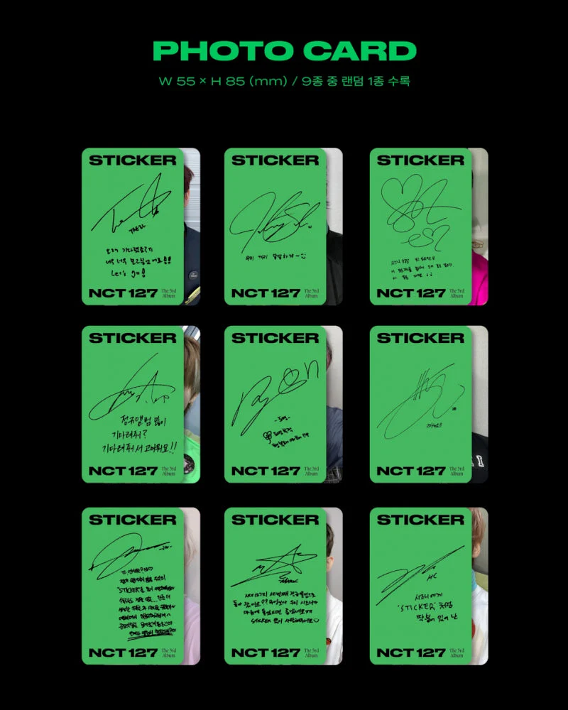 NCT 127 - 3rd Album [STICKER] (STICKY VER.) - Image 8