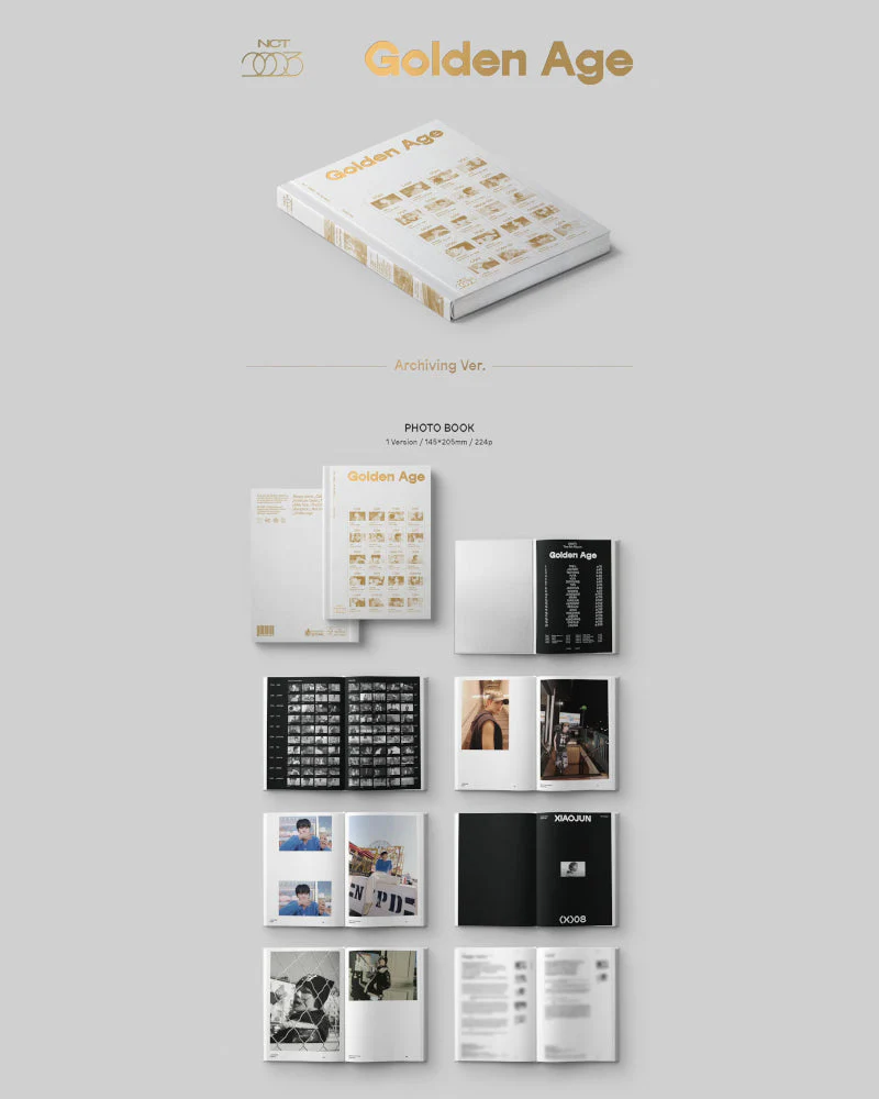 NCT - 4TH ALBUM [Golden Age] (Archiving Ver.) (RANDOM) - Image 2