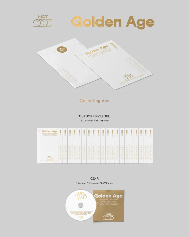 NCT - 4TH ALBUM [Golden Age] (Collecting Ver.) (20 Versions) - Image 2