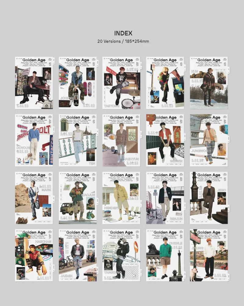 NCT - 4TH ALBUM [Golden Age] (Collecting Ver.) (20 Versions) - Image 3