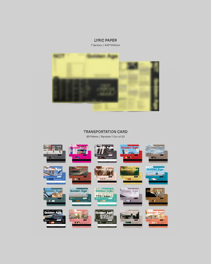 NCT - 4TH ALBUM [Golden Age] (Collecting Ver.) (20 Versions) - Image 5