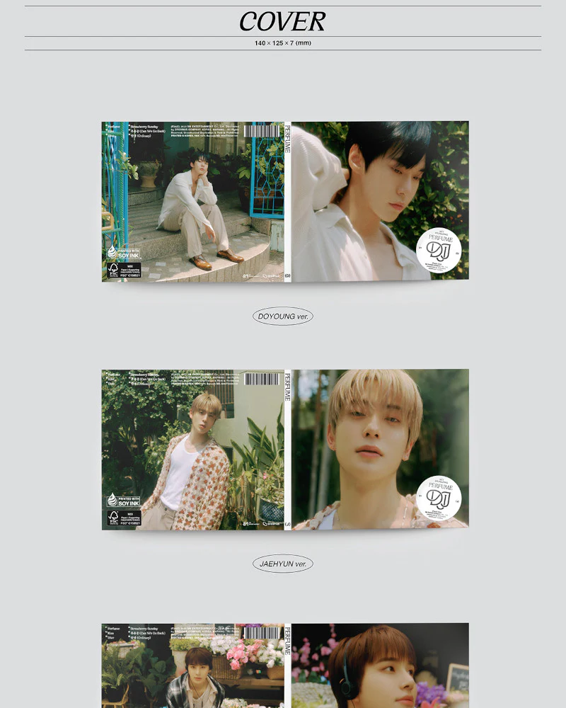 NCT DOJAEJUNG - PERFUME (1ST MINI ALBUM) Digipack Ver. (3 Versions) - Image 2