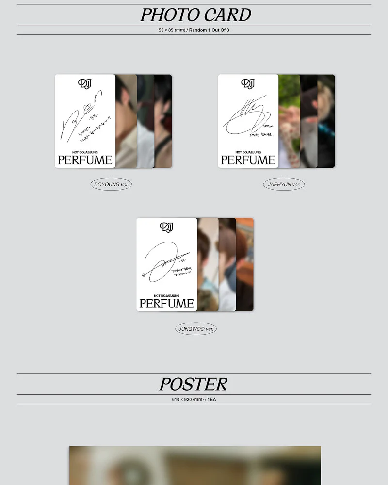 NCT DOJAEJUNG - PERFUME (1ST MINI ALBUM) Digipack Ver. (3 Versions) - Image 5
