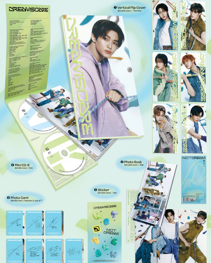 NCT DREAM - 4th Full Album [DREAMSCAPE] (Vertical Flip Ver.) (7 Versions) - Image 2