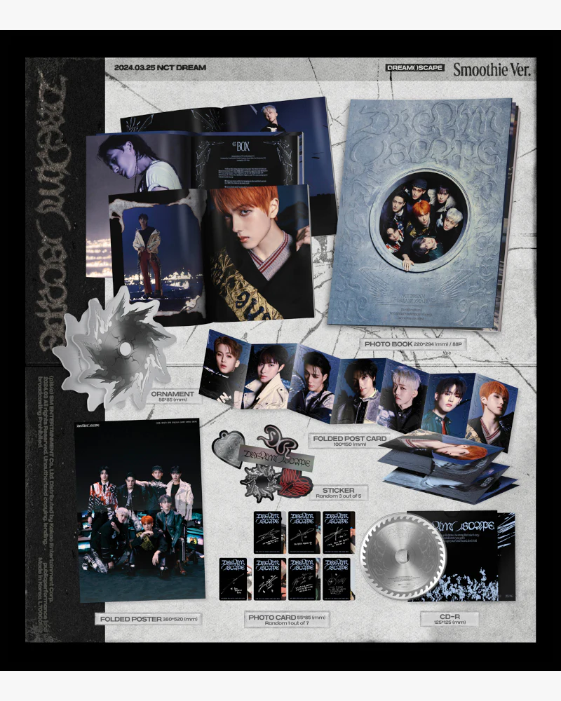 NCT DREAM - 5TH MINI ALBUM [DREAM()SCAPE] (Photobook Ver.) (2 Versions) - Image 5