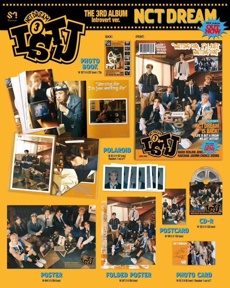 NCT DREAM - ISTJ (Photobook Ver. - 2 Versions) - Image 3