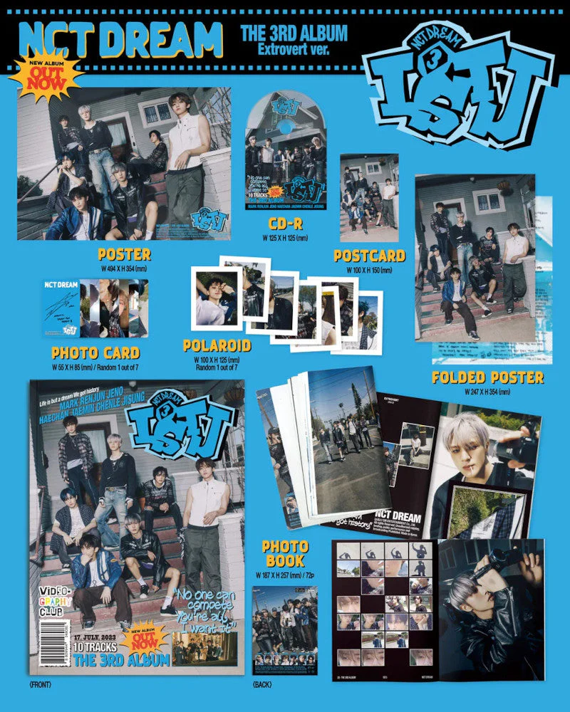NCT DREAM - ISTJ (Photobook Ver. - 2 Versions) - Image 5