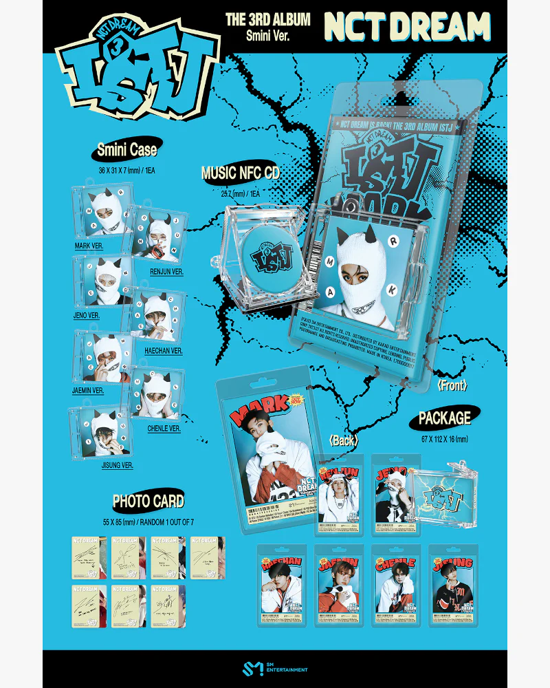 NCT DREAM - The 3rd Album [ISTJ] (SMini Ver.) (7 Versions) - Image 2