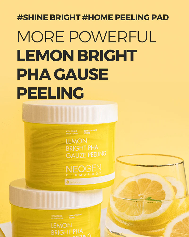 NEOGEN Lemon Bright PHA Gauze Peeling Pads - Image 7