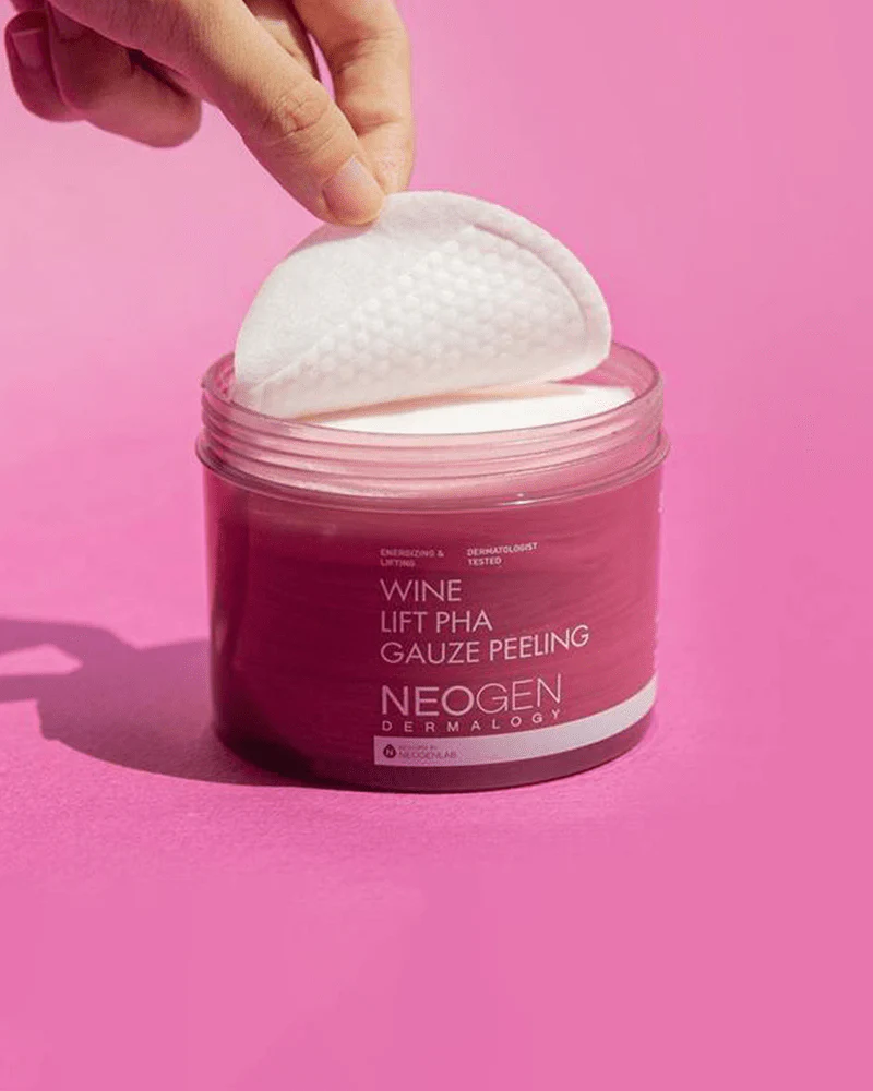 NEOGEN Wine Lift PHA Gauze Peeling Pads - Image 3