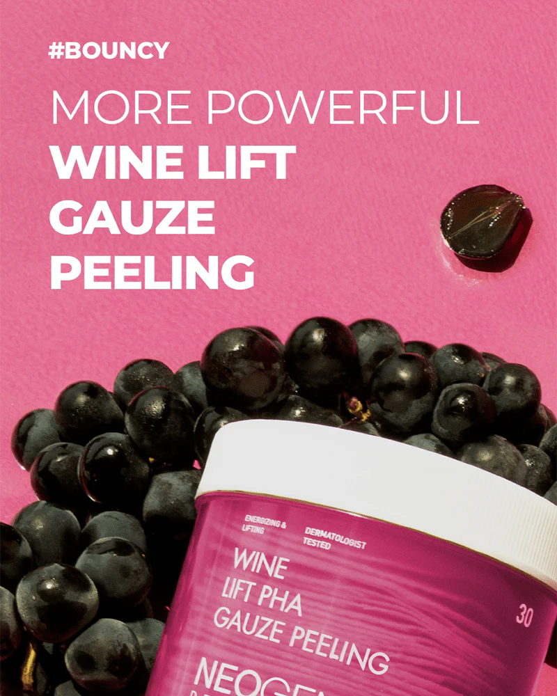 NEOGEN Wine Lift PHA Gauze Peeling Pads - Image 6