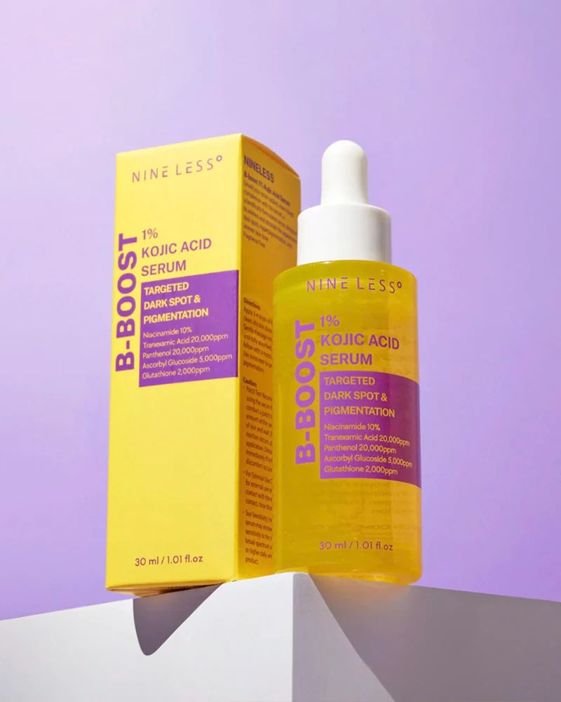 NINE LESS B-Boost 1% Kojic Acid Serum - Image 2