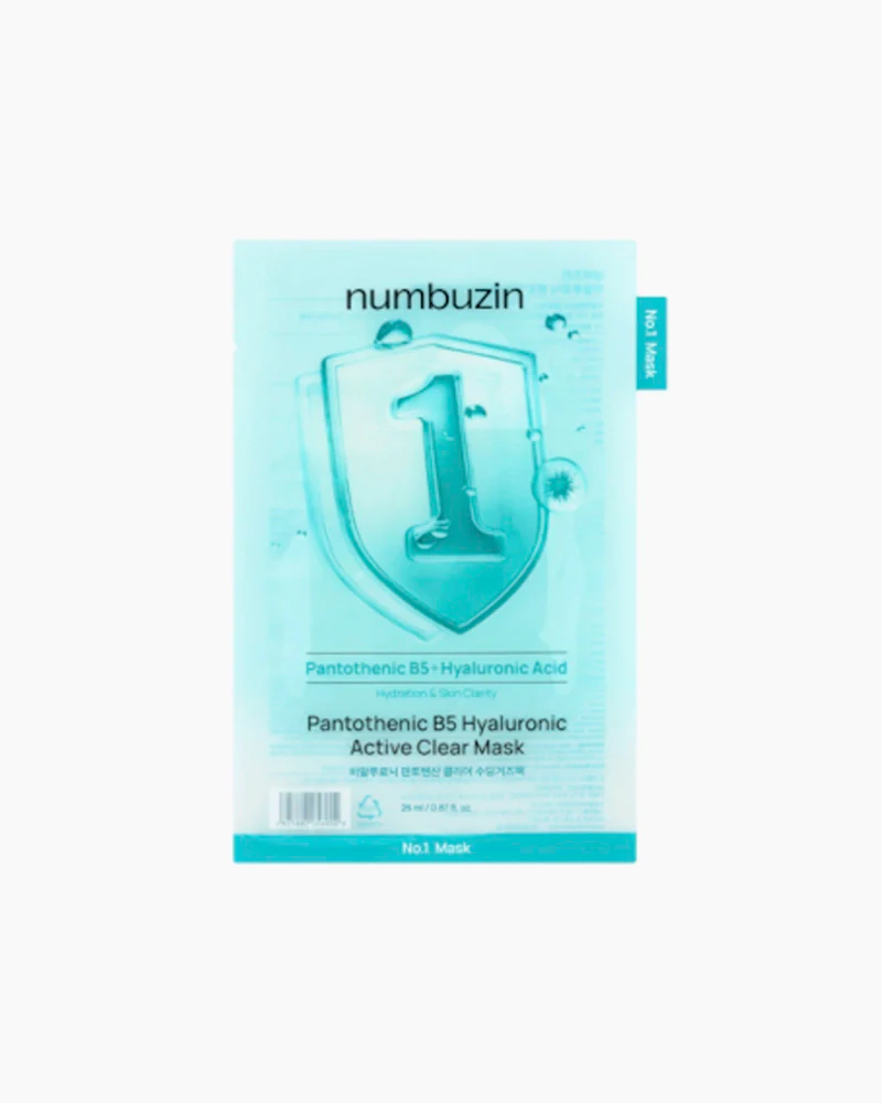 numbuzin No.1 Pantothenic B5 Hyaluronic Active Clear Mask - Image 4