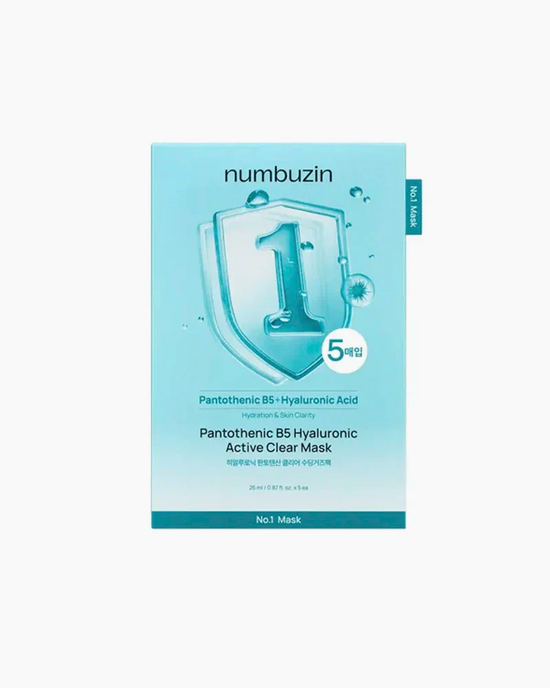 numbuzin No.1 Pantothenic B5 Hyaluronic Active Clear Mask - Image 5