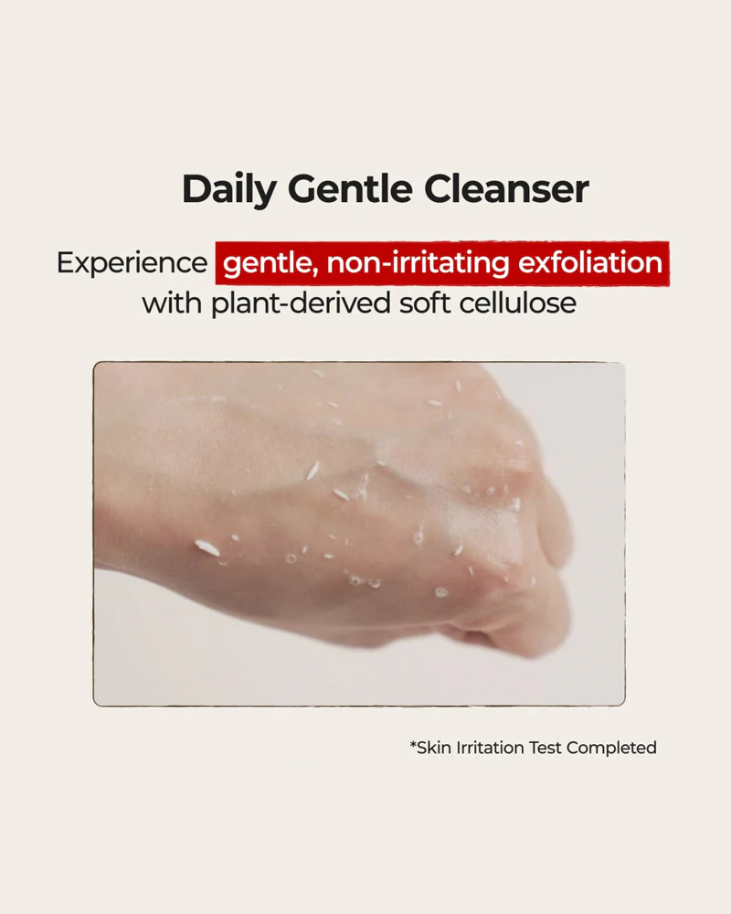 numbuzin No.3 Rice Enzyme Skin Softening Cleansing Foam - Image 3