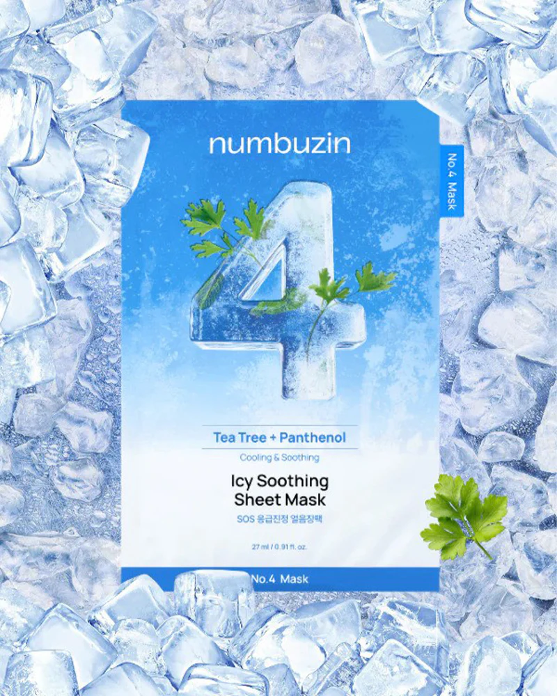 numbuzin No.4 SOS Icy Soothing Sheet Mask - Image 2