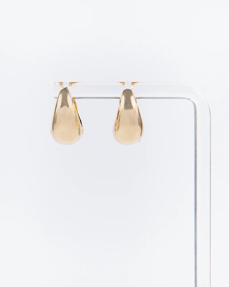 NYU NYU Glow Hoop Earrings