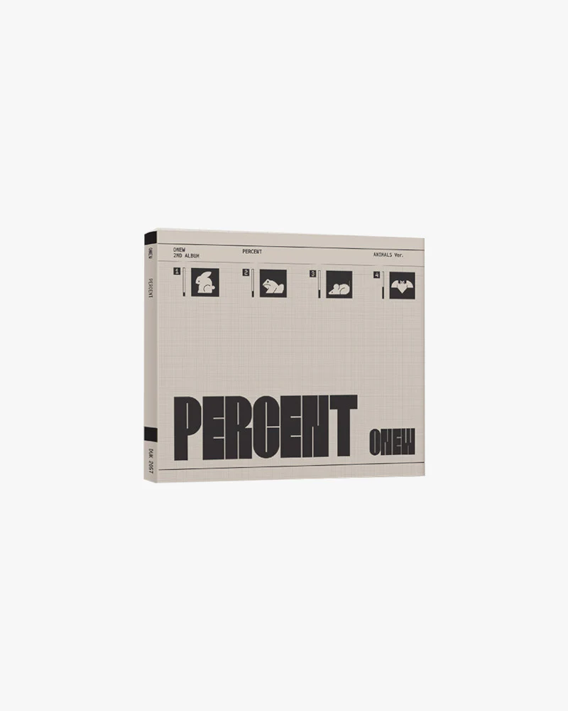 ONEW - 2nd Full Album [PERCENT] (Digipack Ver.) (2 Versions) - Image 4