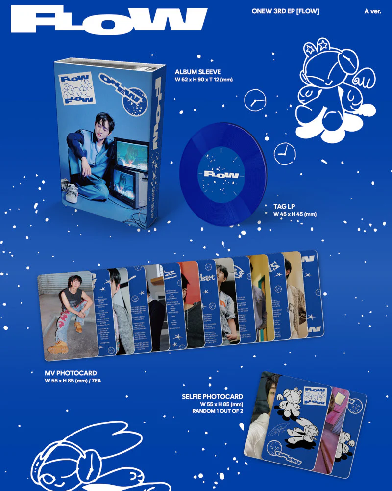 ONEW (SHINee) - 3RD MINI ALBUM [FLOW] (NEMO Ver.) (3 Versions) - Image 2