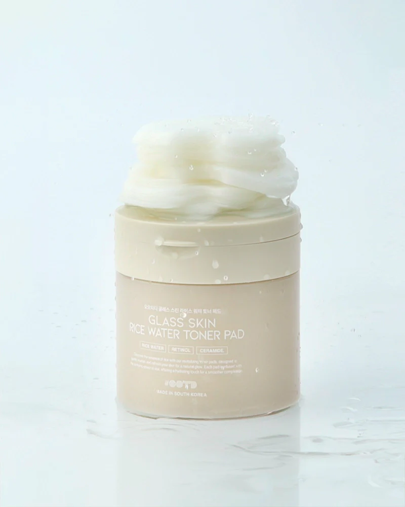#OOTD Glass Skin Rice Water Toner Pad - Image 2