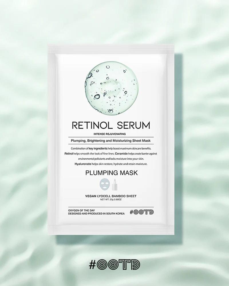 #OOTD Retinol Serum Plumping Mask