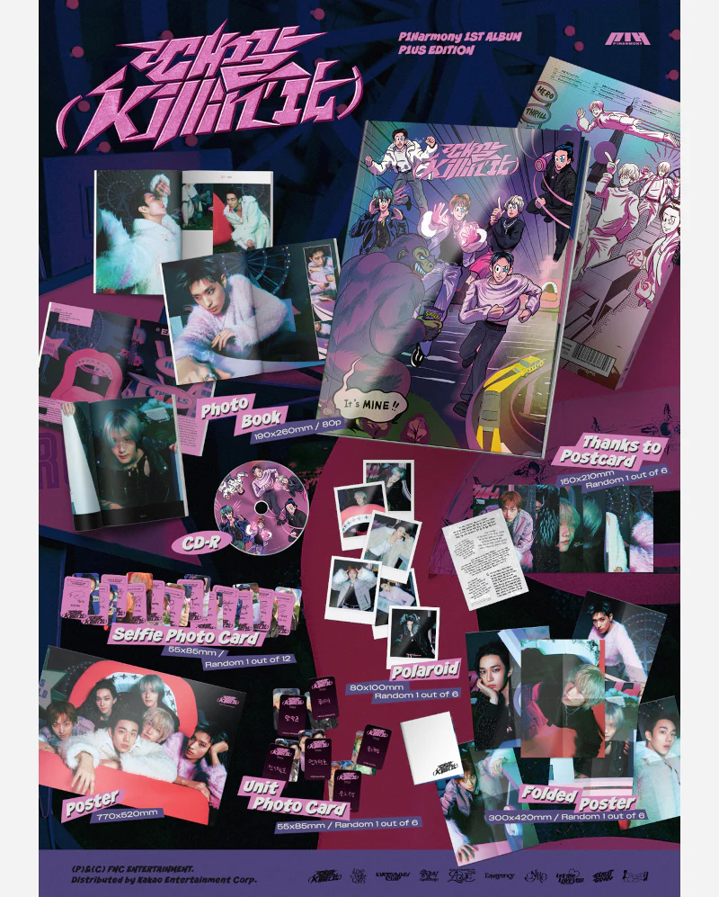 P1Harmony - 1ST ALBUM [Killin' It] (P1us Edition Ver.) - Image 2