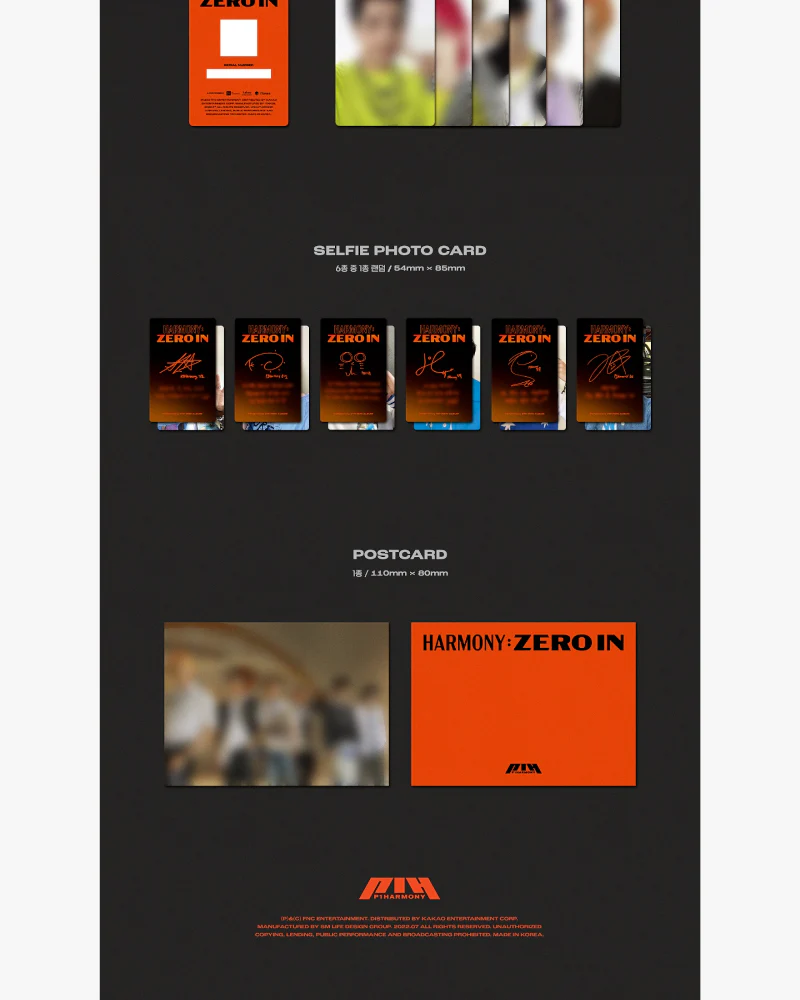 P1Harmony - 4TH MINI ALBUM [HARMONY : ZERO IN] (Platform Ver.) - Image 3