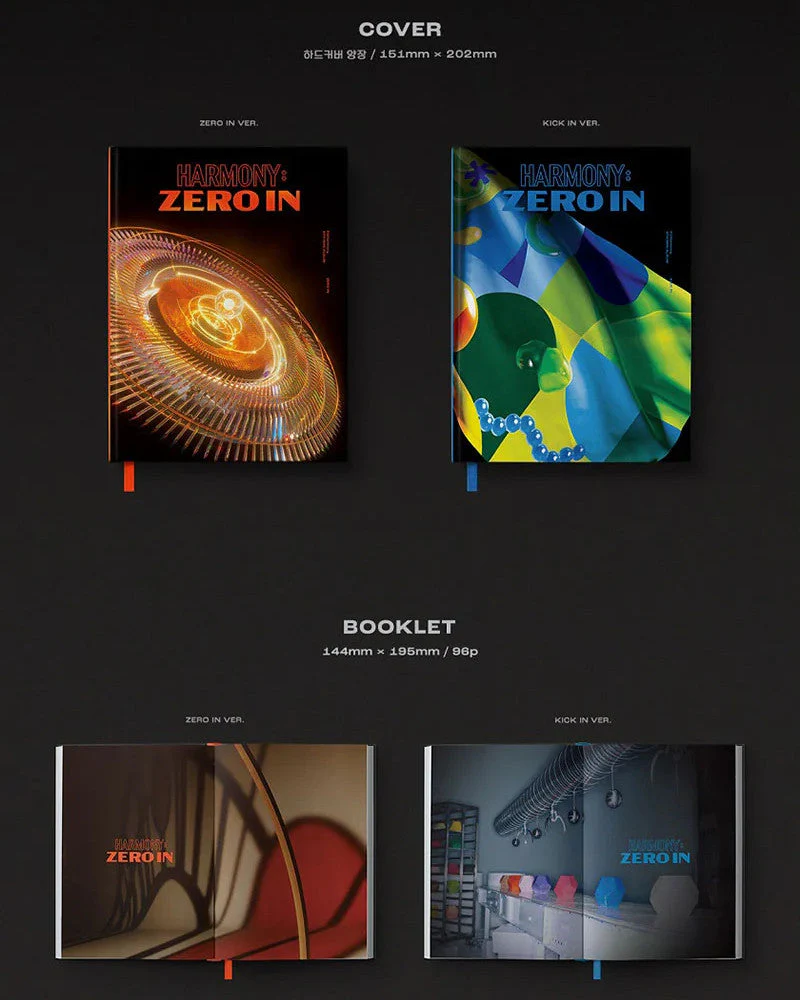 P1Harmony - HARMONY : ZERO IN (4TH Mini Album) (2 Versions) - Image 2