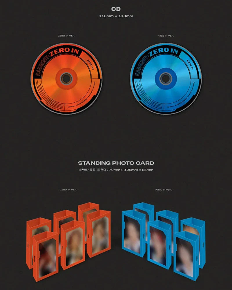 P1Harmony - HARMONY : ZERO IN (4TH Mini Album) (2 Versions) - Image 3