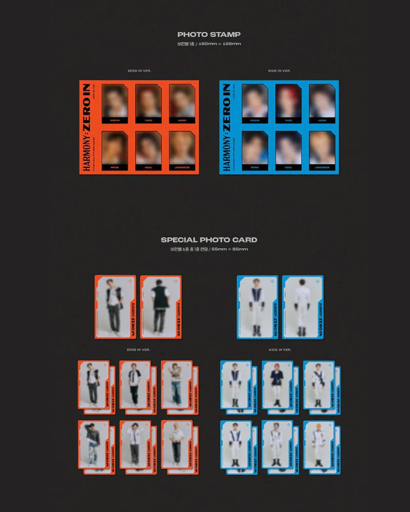 P1Harmony - HARMONY : ZERO IN (4TH Mini Album) (2 Versions) - Image 5