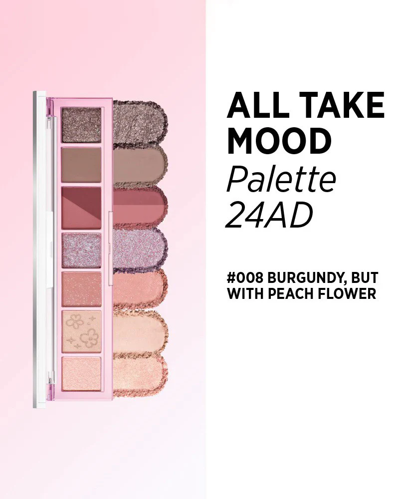 peripera All Take Mood Palette: Fancy Flower - Image 4