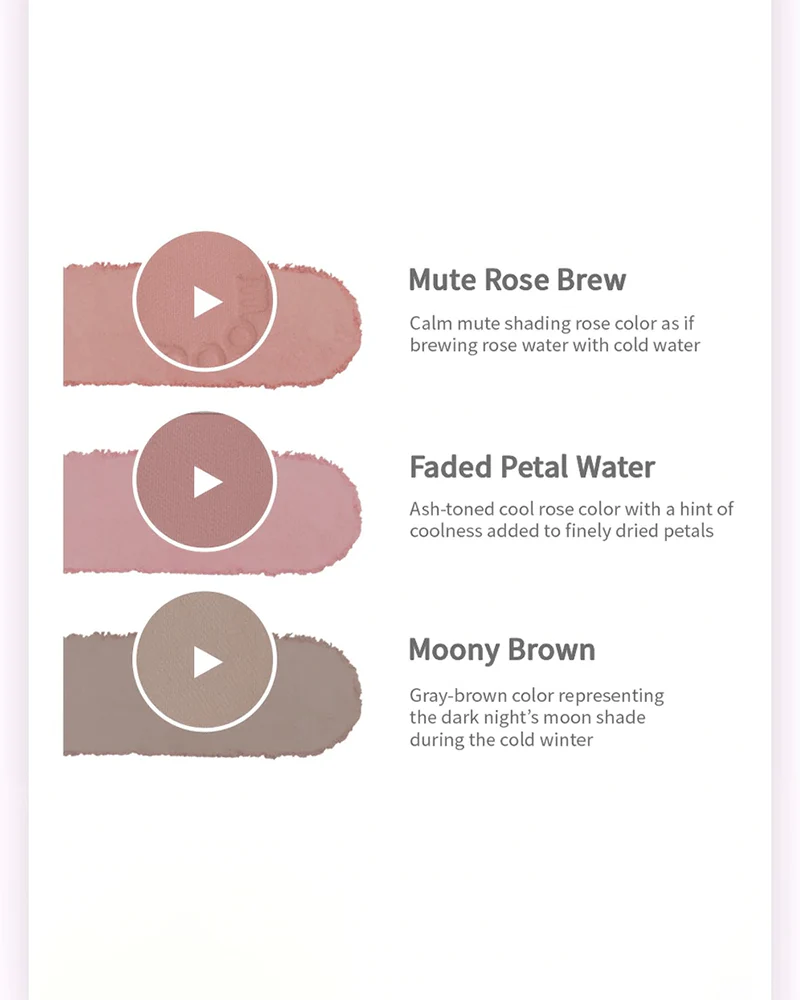 peripera All Take Mood Palette #Moonlike Lavender Pink - Image 7
