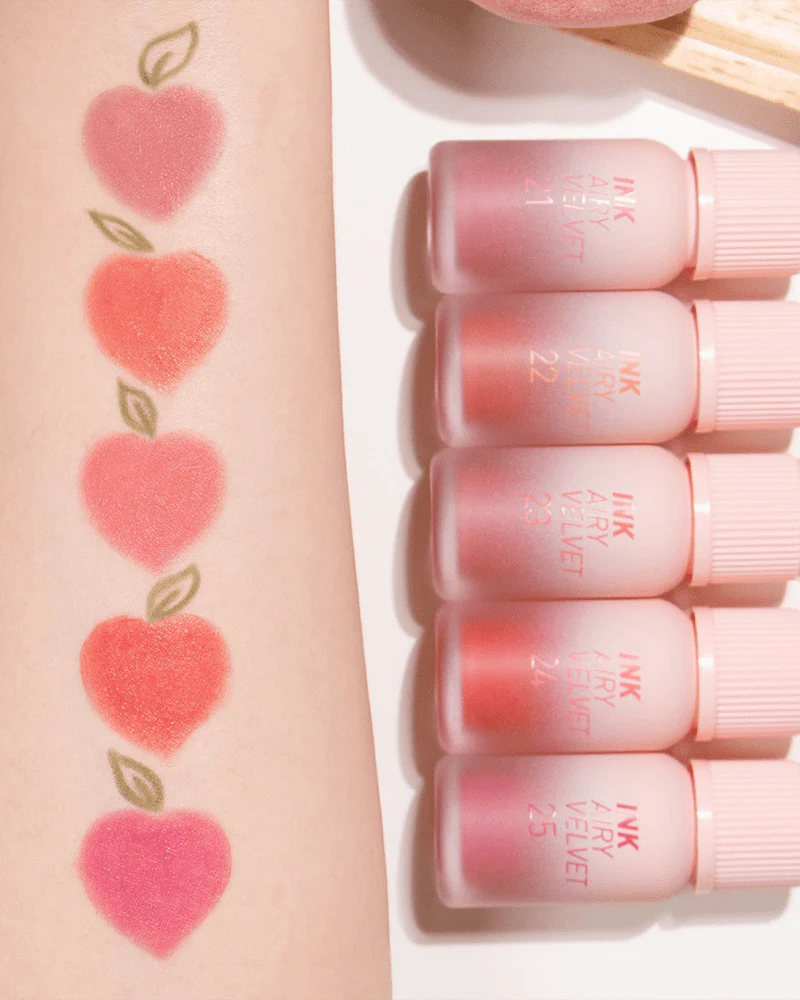 peripera Ink Airy Velvet (AD): Peaches Collection - Image 6