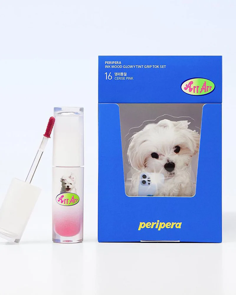 peripera Ink Mood Glowy Tint Special Set: Maltese Archive - Image 12