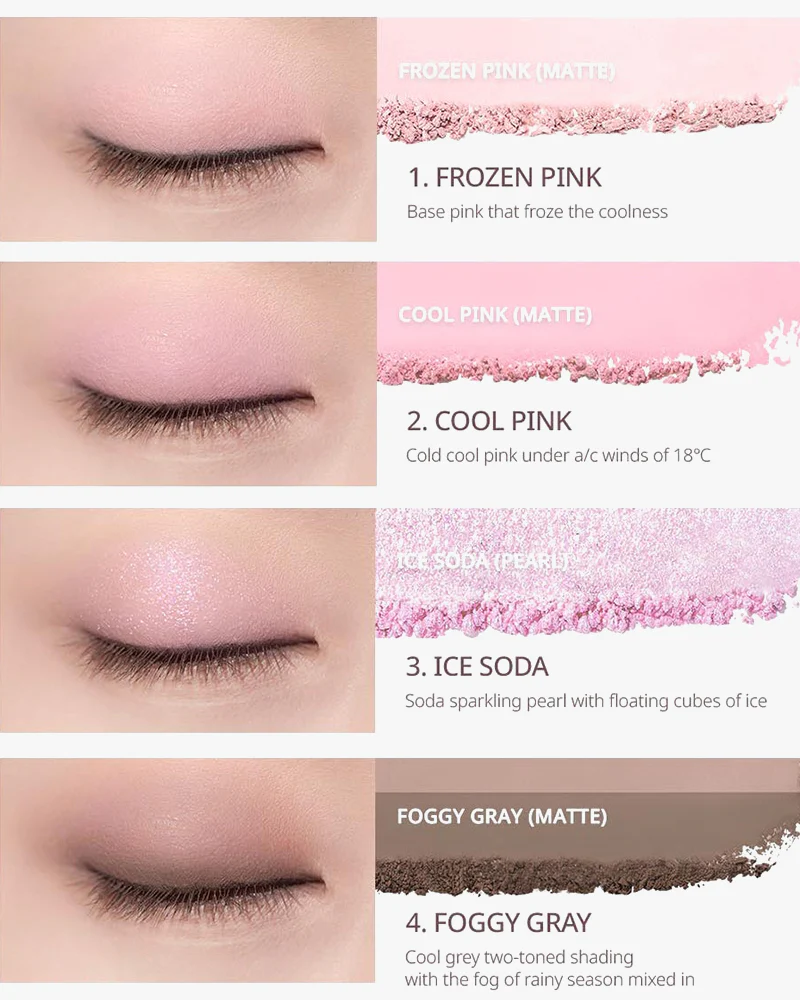 peripera Ink Pocket Shadow Palette #Cool Summer Vibe - Image 3