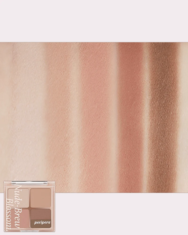 peripera Ink Pocket Shadow Palette #Nude-Brew Blossom - Image 5