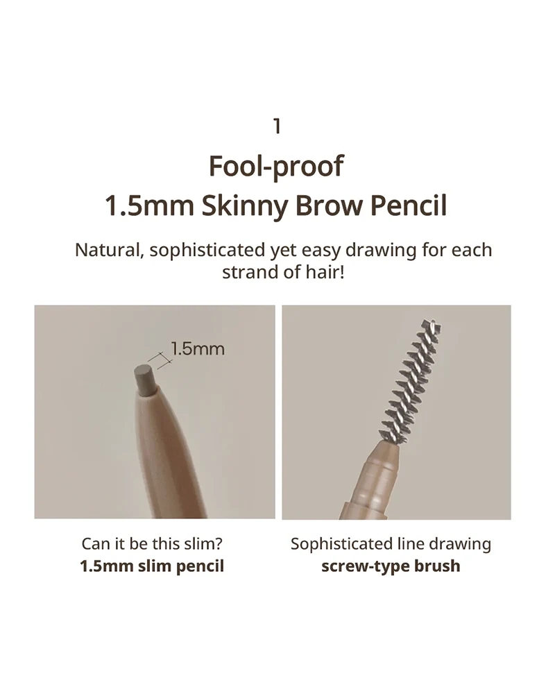 peripera Speedy Skinny Brow - Image 5