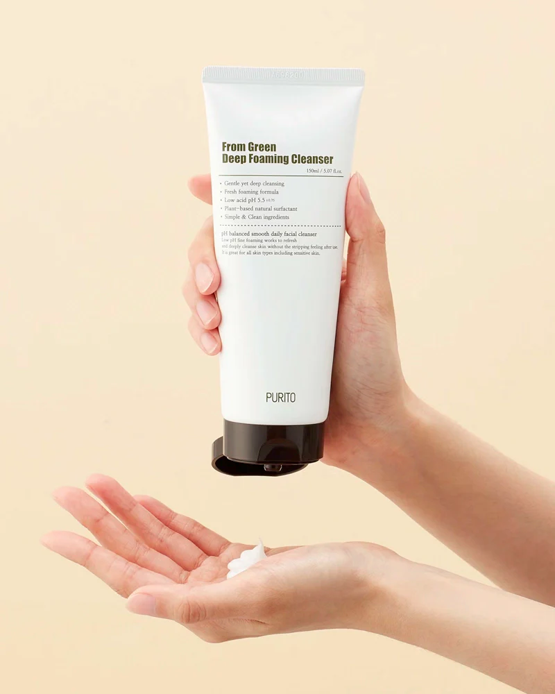 Purito From Green Deep Foaming Cleanser 150ml - Image 3
