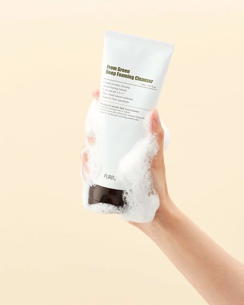 Purito From Green Deep Foaming Cleanser 150ml - Image 4
