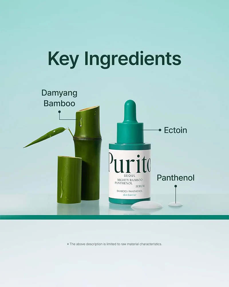 Purito SEOUL Mighty Bamboo Panthenol Serum - Image 5