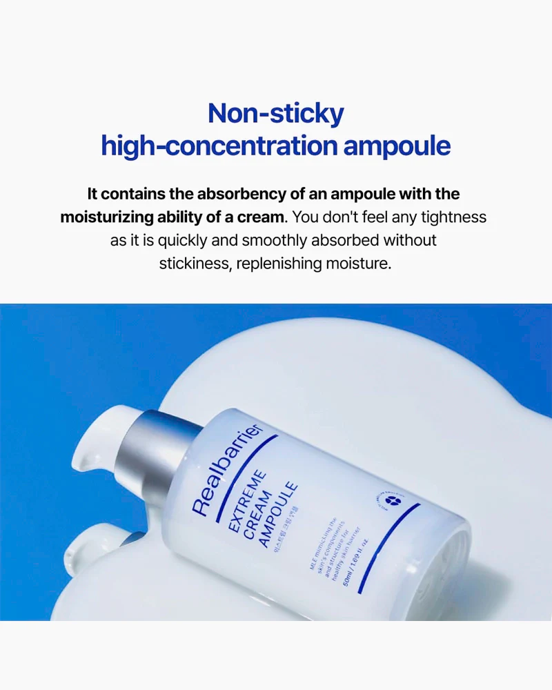 Real Barrier Extreme Cream Ampoule 50ml - Image 6