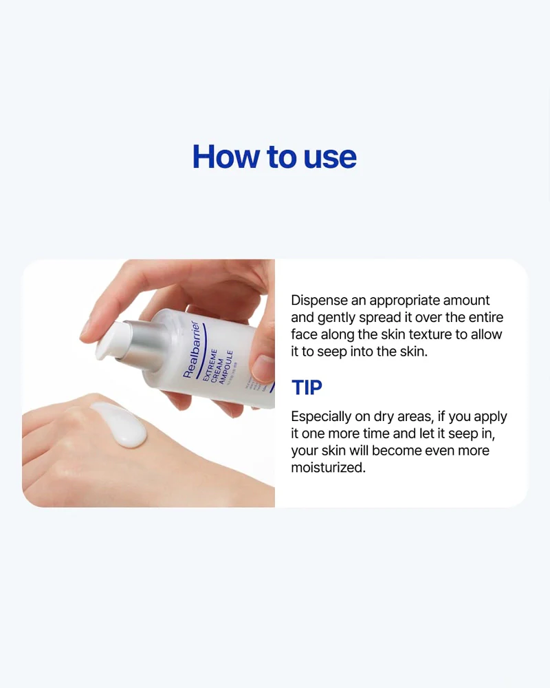 Real Barrier Extreme Cream Ampoule 50ml - Image 7