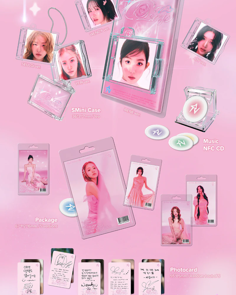 Red Velvet - 7TH MINI ALBUM [Cosmic] (SMini Ver.) (Random Ver.) - Image 2