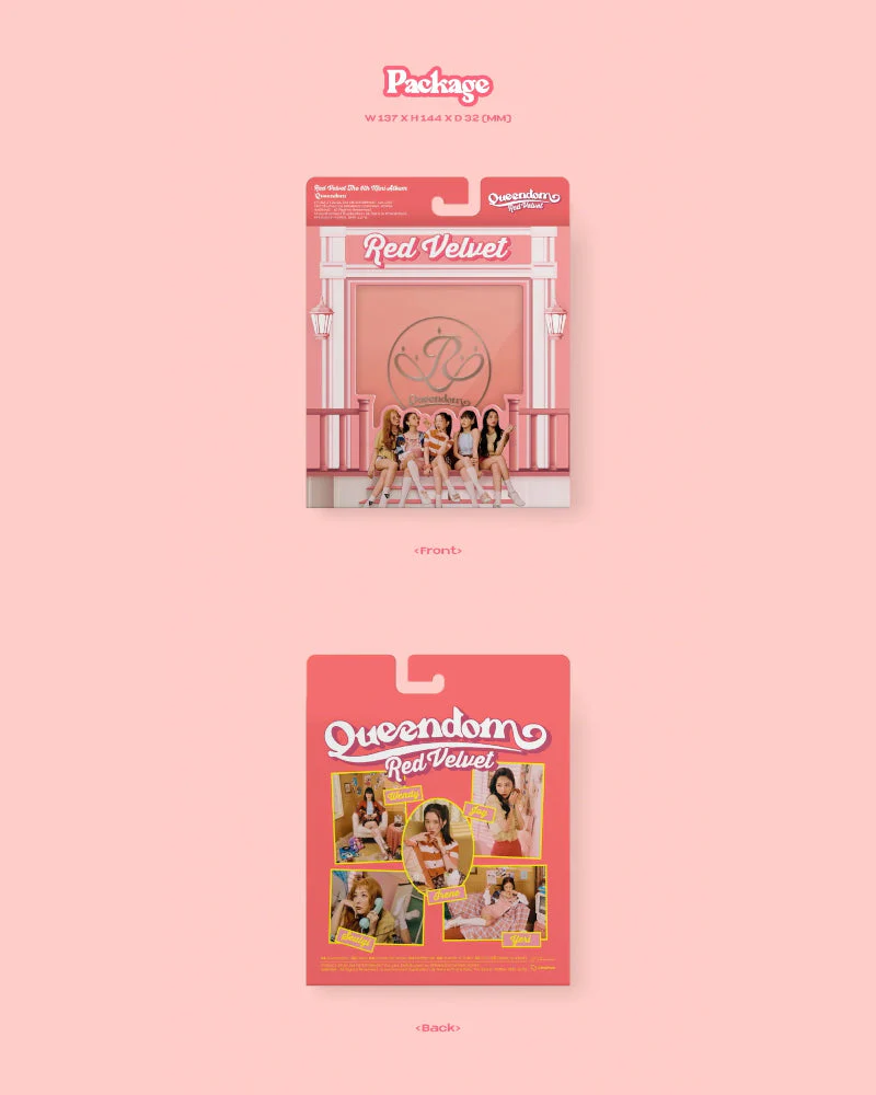 Red Velvet - QUEENDOM (6TH Mini Album) (GIRLS VER.) - Image 2