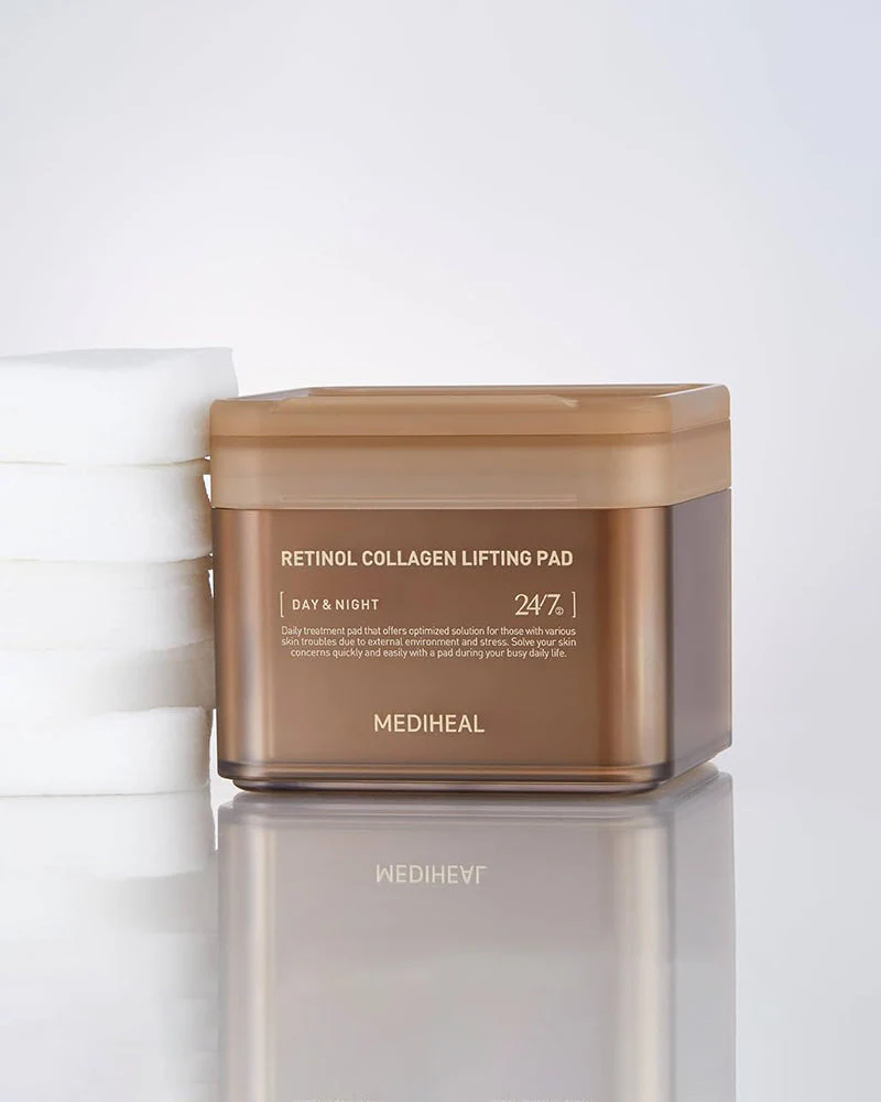 MEDIHEAL Retinol Collagen Lifting Pad (100 pads) - Image 2