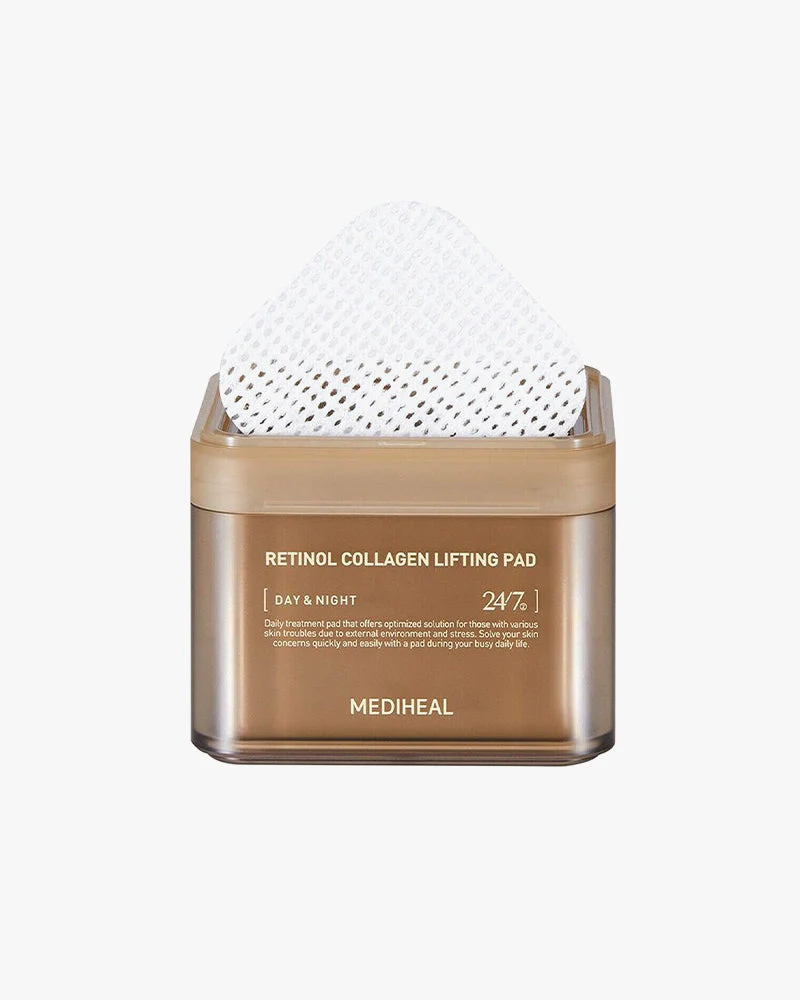 MEDIHEAL Retinol Collagen Lifting Pad (100 pads) - Image 5